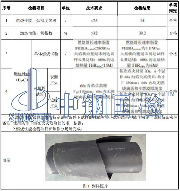 橡塑保溫材料檢測(cè)結(jié)果